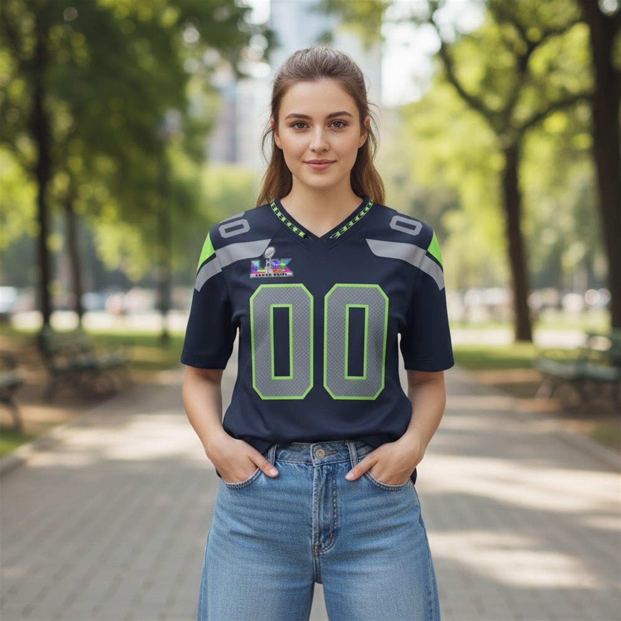 2026 Seahawks Bowl LX Champions Jersey 1 3 2026 Seahawks Bowl LX Champions Jersey 1 3