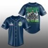 2026 Seahawks Bowl LX National Football Conference Champions Jersey 9 2026 Seahawks Bowl LX National Football Conference Champions Jersey 1