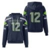 2026 Seattle Fan 12 SB LX Waffle Hoodie 9 2026 Seattle Fan 12 SB LX Waffle Hoodie 1