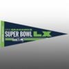 2026 Seattle Seahawks NFC Champions Locker Room Pennant 1