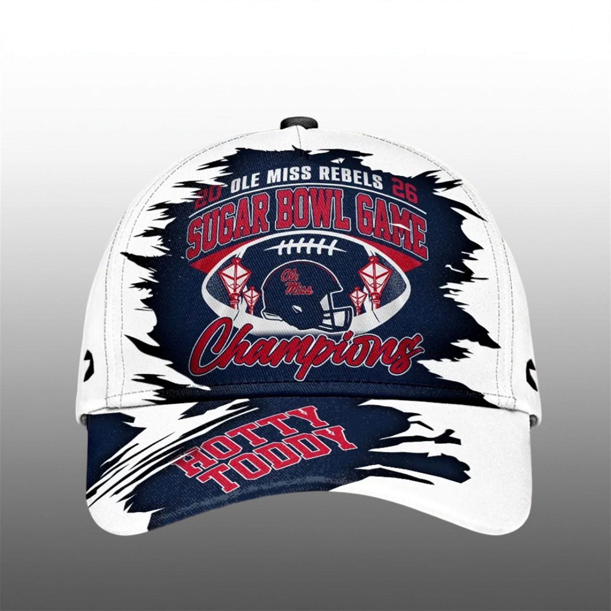 21 Rebels Football Sugar Bowl Champions 2026 Cap 21 Rebels Football Sugar Bowl Champions 2026 Cap