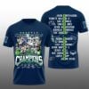 21 Seahawks NFC West Division Champions 2025 Signature Shirt