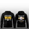 21 Steelers 2025 AFC North Champions Been There Won That Back On Top Hoodie