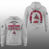 21 UWRF Falcons WIAC Champions UW River Falls 2025 King Of The Division III Hoodie