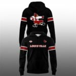 Louisville Cardinals Blackout Game Night 2026 Hoodie