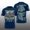 24 Seahawks 2025 NFC West Division Champions Signature Shirt