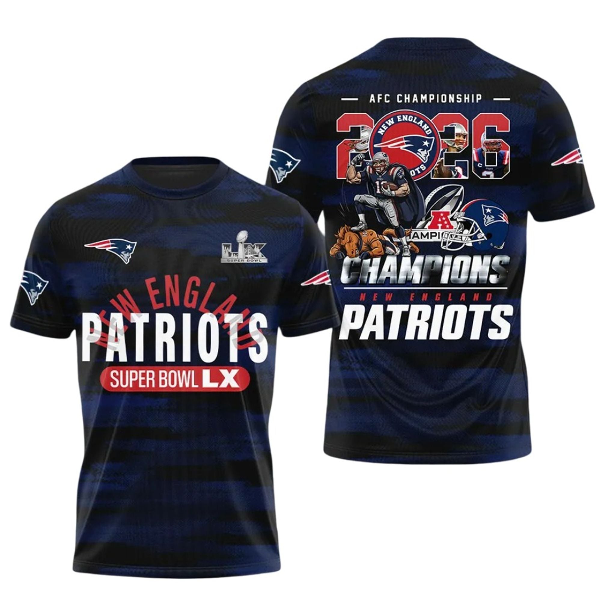 25 Patriots SB LX Champions 2026 AFC Championship Shirt 25 Patriots SB LX Champions 2026 AFC Championship Shirt