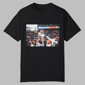 Myles Garrett Sacks Record Celebration Shirt 0 0