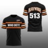 3 Bengals Who Dey Haywire 513 Shirt