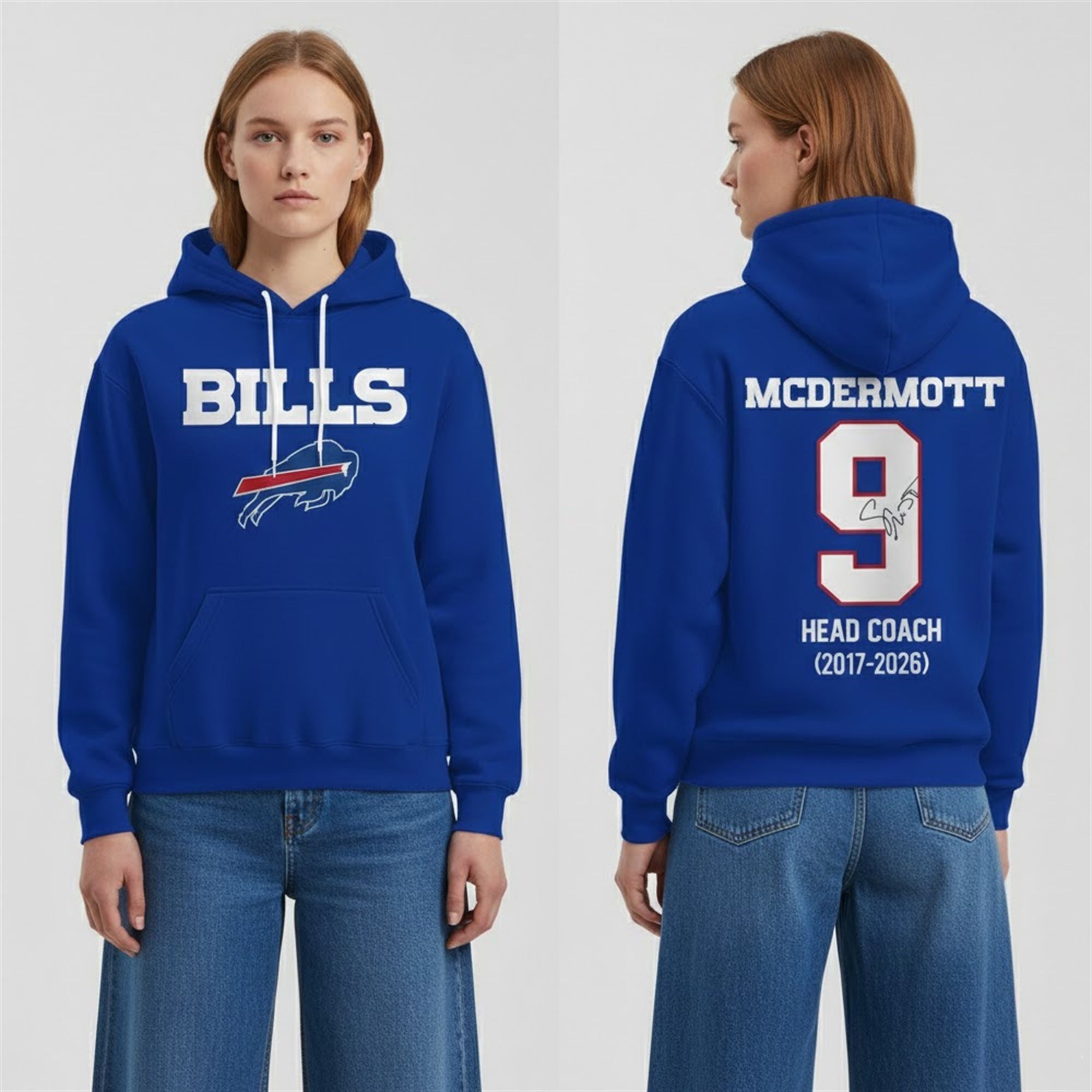 3 Bills Thank You Coach Sean McDermott For 9 Seasons Hoodie 3 Bills Thank You Coach Sean McDermott For 9 Seasons Hoodie