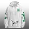 3 Eagles Football White Iconic 2026 Hoodie