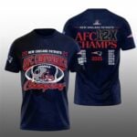 Patriots 2025 AFC Conference Champions 12X Shirt
