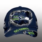 Seahawks NFC West Champions Go Hawks 12 Cap