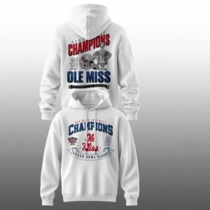 7 Ole Miss Rebels Celebrate Allstate Sugar Bowl 2026 Champions Hoodie