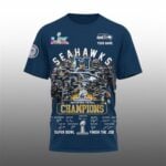 Seahawks 2025 NFC Champions Bowl Finish The Job Shirt
