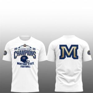 14 Montana State Football 2025 Division I Champions Shirt