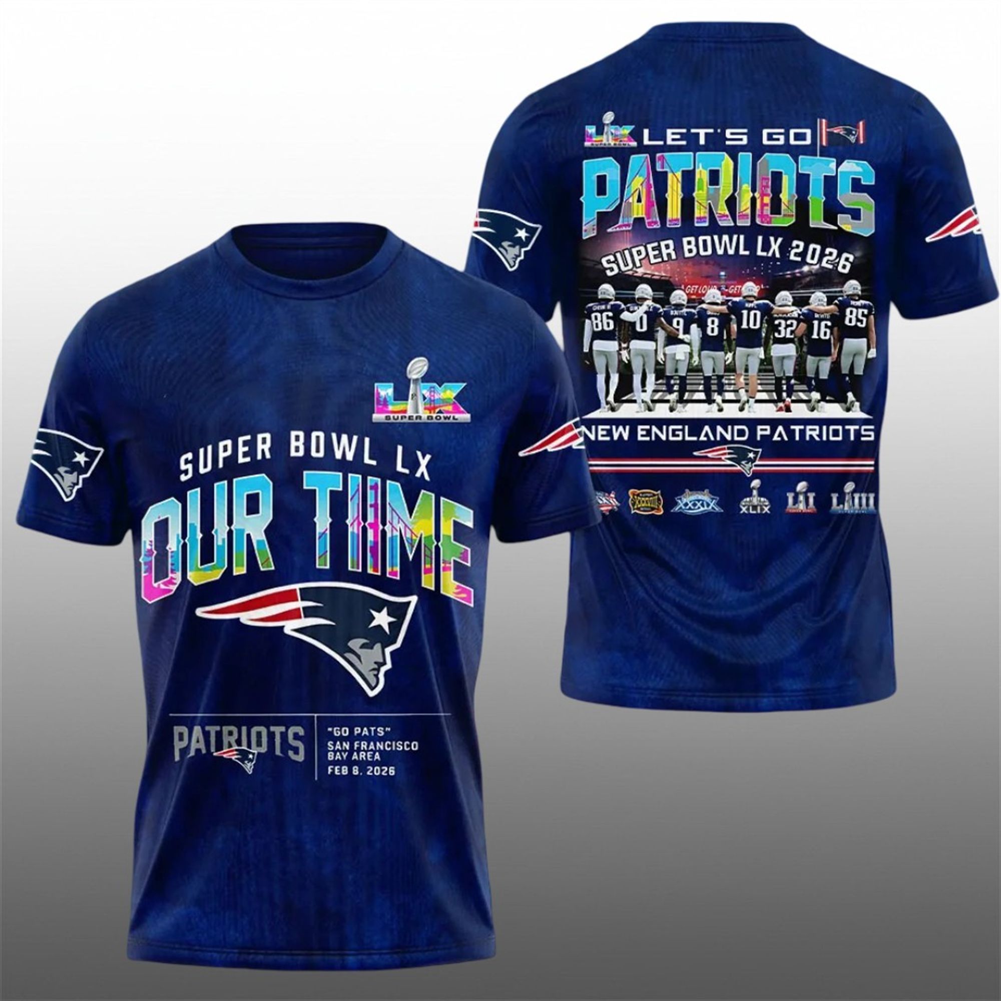 2026 Patriots AFC Champions Let's Go Bowl Shirt 2026 Patriots AFC Champions Let's Go Bowl Shirt
