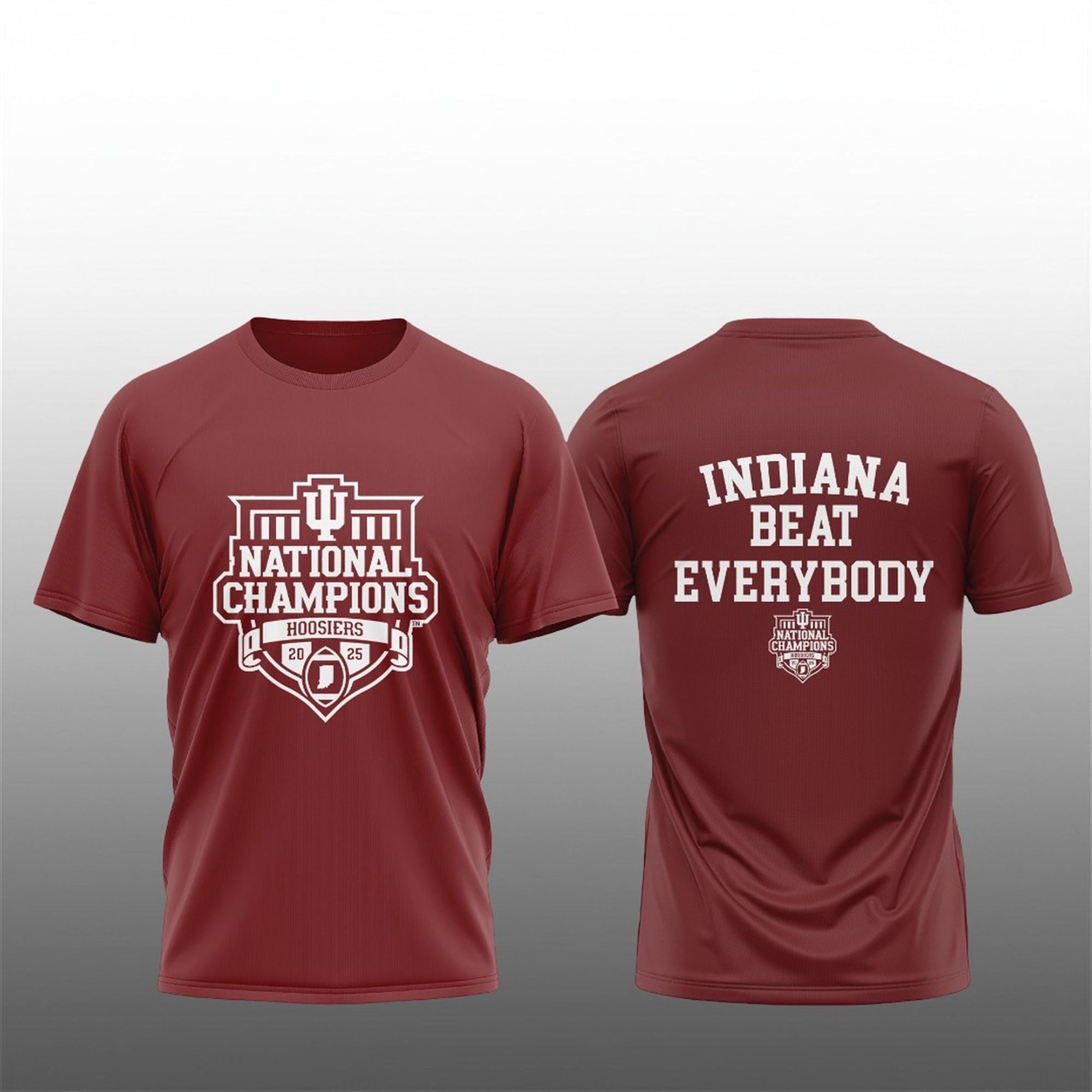 Hoosiers National Champions 2025 Indiana Beat Everybody Shirt 1 5 Hoosiers National Champions 2025 Indiana Beat Everybody Shirt