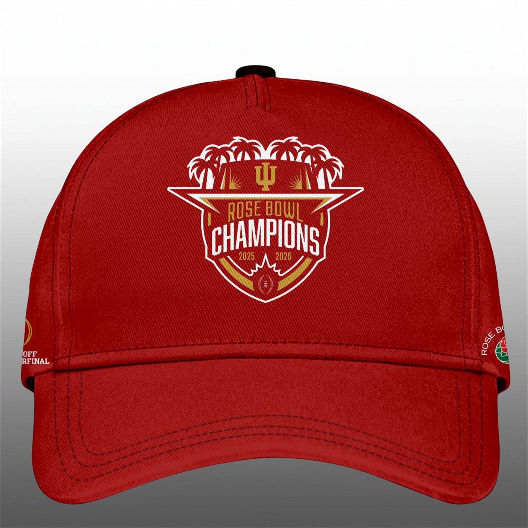 Indiana Hoosiers x Bowl Game Champions 2026 Football Jersey 2 5 Indiana Hoosiers x Bowl Game Champions 2026 Hat