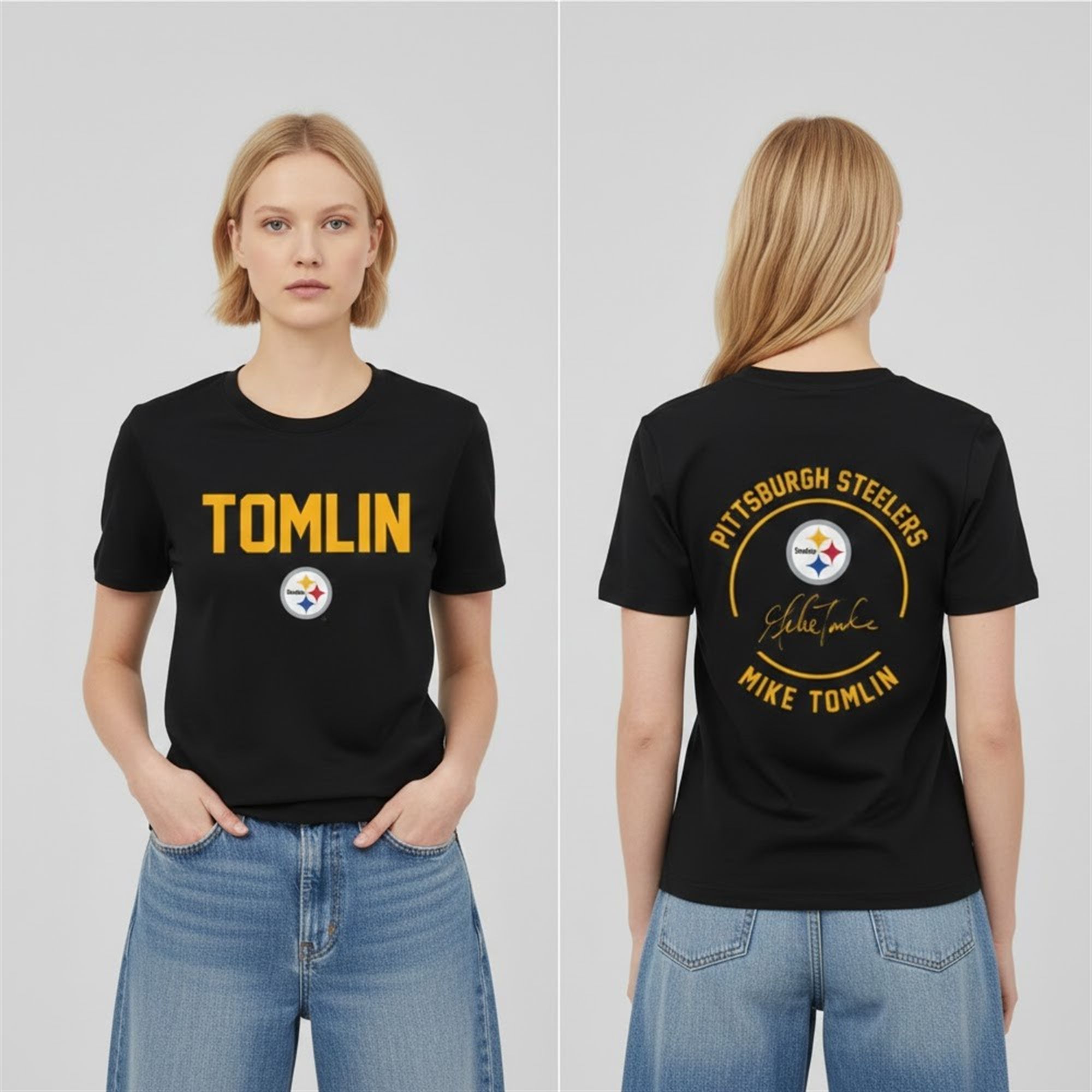 Pittsburgh Steelers x Coach Mike Tomlin Hoodie 4 5 Pittsburgh Steelers x Coach Mike Tomlin Shirt
