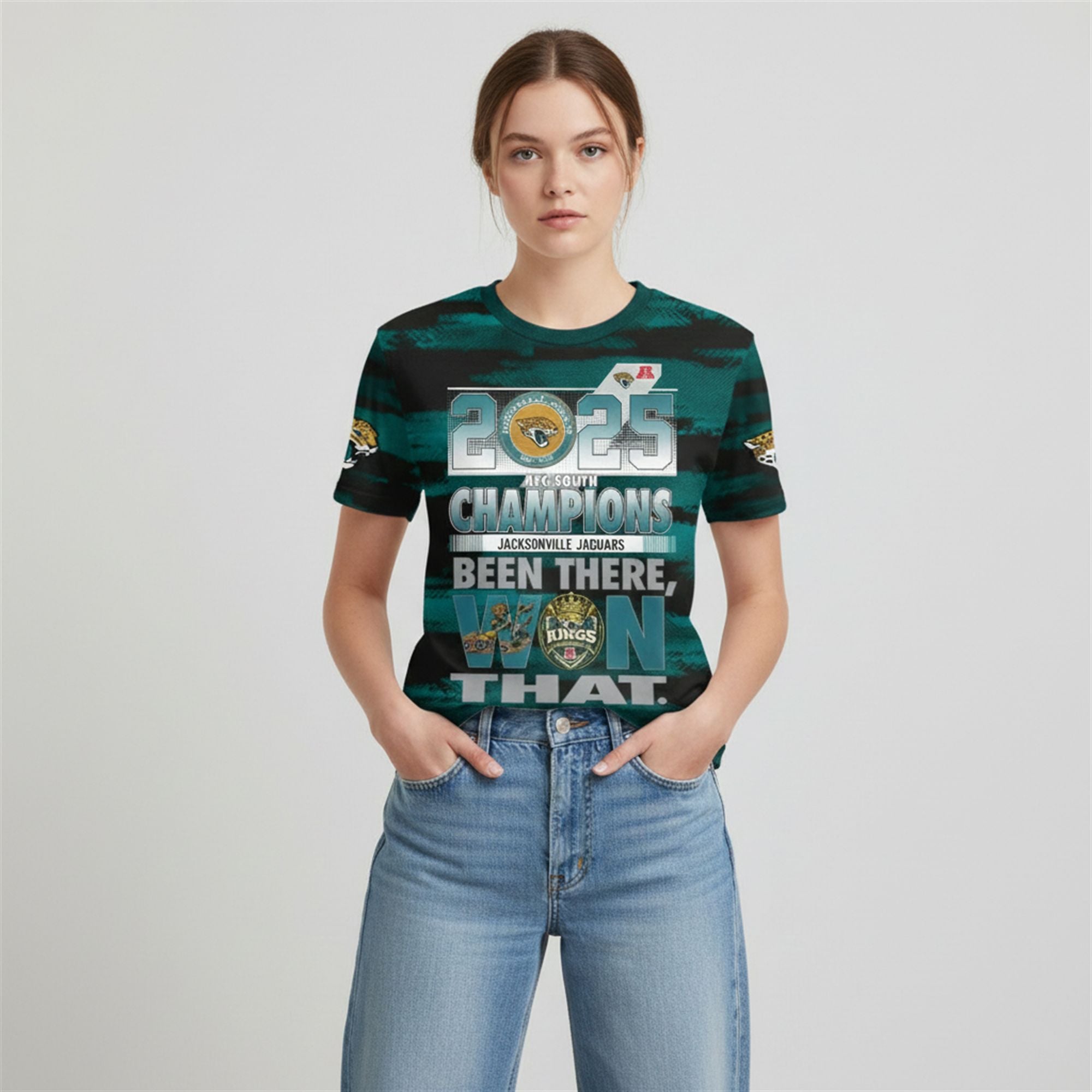 55 Jaguars AFC South Champions Been There Won That 2025 Shirt 55 Jaguars AFC South Champions Been There Won That 2025 Shirt
