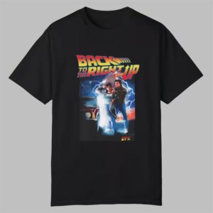 Stranger Things Back To The Future Right Side Up Shirt 0 0
