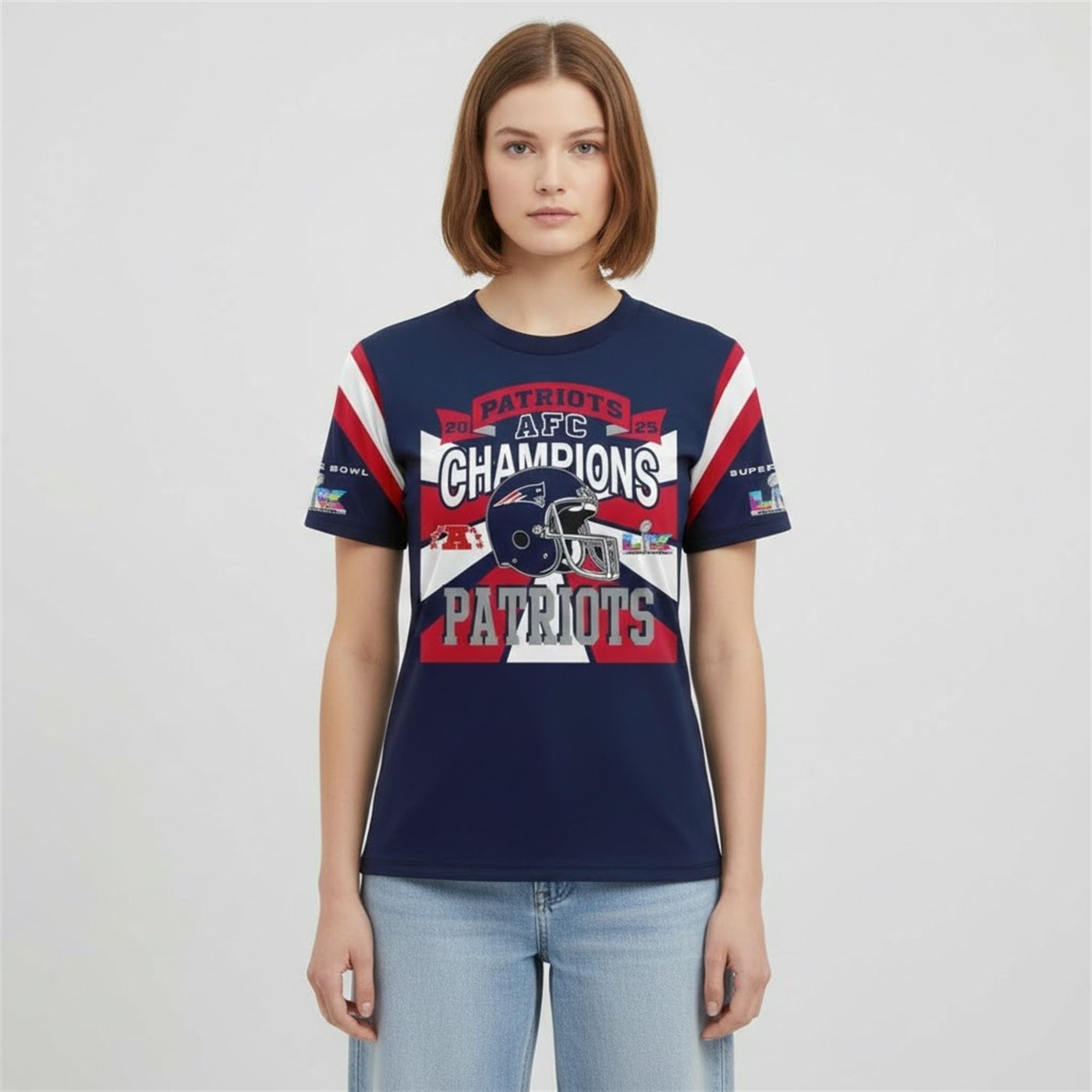 2025 Patriots AFC Conference Champions Hoodie 4 6 2025 Patriots AFC Conference Champions Shirt