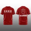 6 Indiana Hoosiers Football Big10 Champions 2026 O H N O Shirt