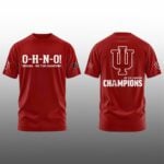 Indiana Hoosiers Football Big10 Champions 2026 O H N O Shirt