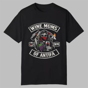 Wine Moms of Antifa Shirt 0 0