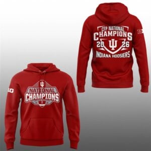 0 Hoosiers 2025 2026 Season National Champions Hoodie