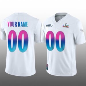 4 Seahawks Bowl LX 2026 Football Jersey