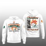 2026 Hurricanes Fiesta Bowl Champions Playoffs Hoodie