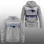 2026 NE Patriots AFC Champions Locker Room Hoodie
