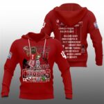 Hoosiers 2026 CFP Semifinal At The Peach Bowl Champions Hoodie