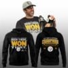 Steelers 2025 Been There Won That AFC North Champions Shirt 3 7 Steelers 2025 AFC North Champions Been There Won That Hoodie