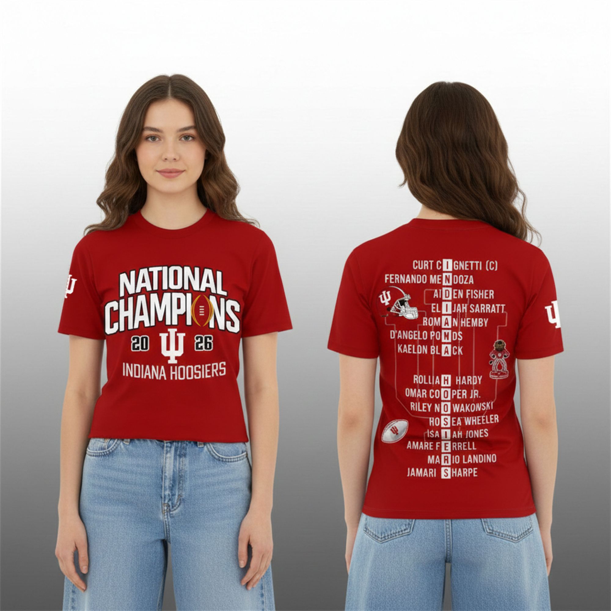 8 IU National Championships Football Remember The Name Shirt 8 IU National Championships Football Remember The Name Shirt