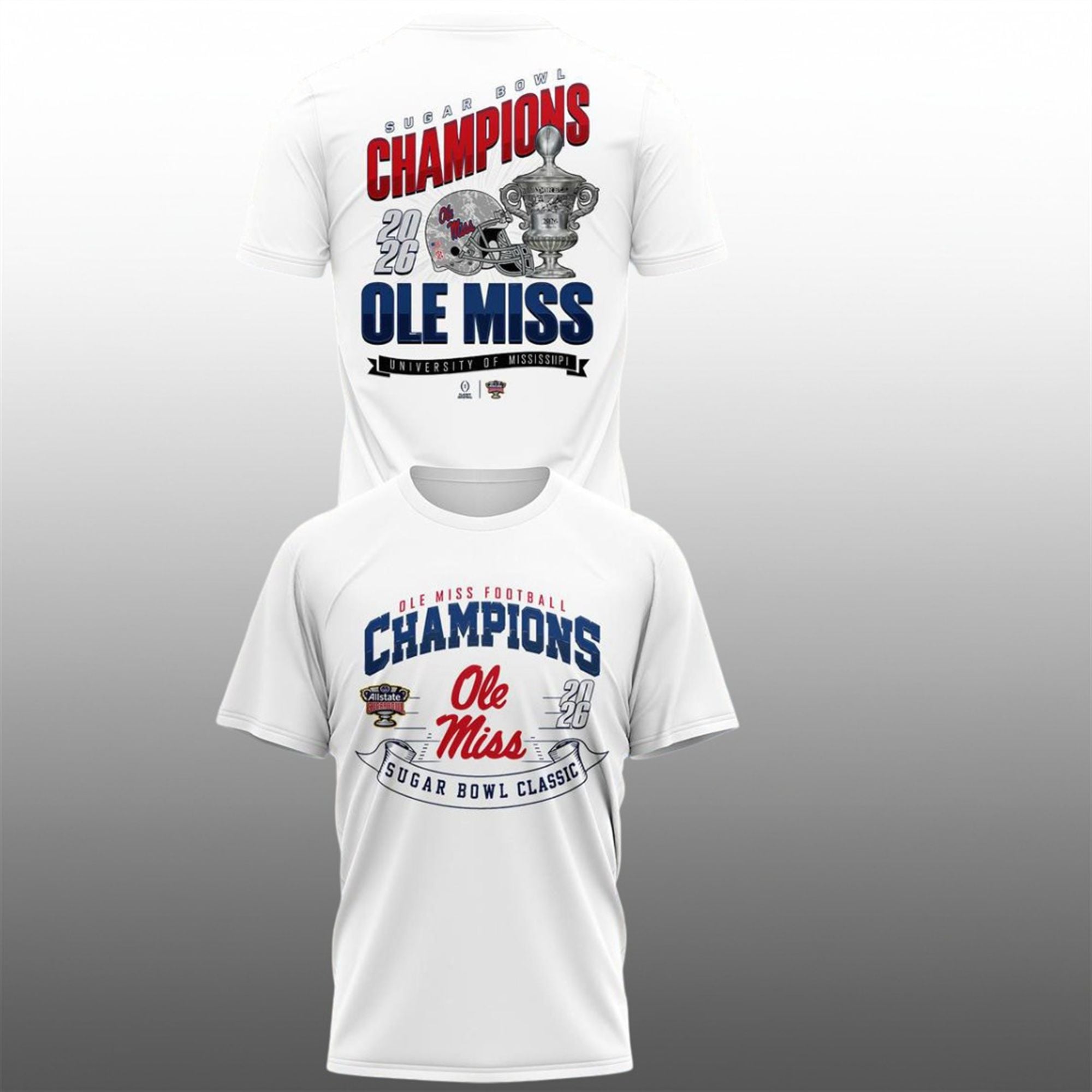 Ole Miss Rebels Celebrate Allstate Sugar Bowl 2026 Champions Hoodie 2 8 Ole Miss Rebels Celebrate Allstate Sugar Bowl 2026 Champions Shirt