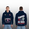 8 Ole Miss Rebels Sugar Bowl Champions 2026 Quarter Zip Hoodie