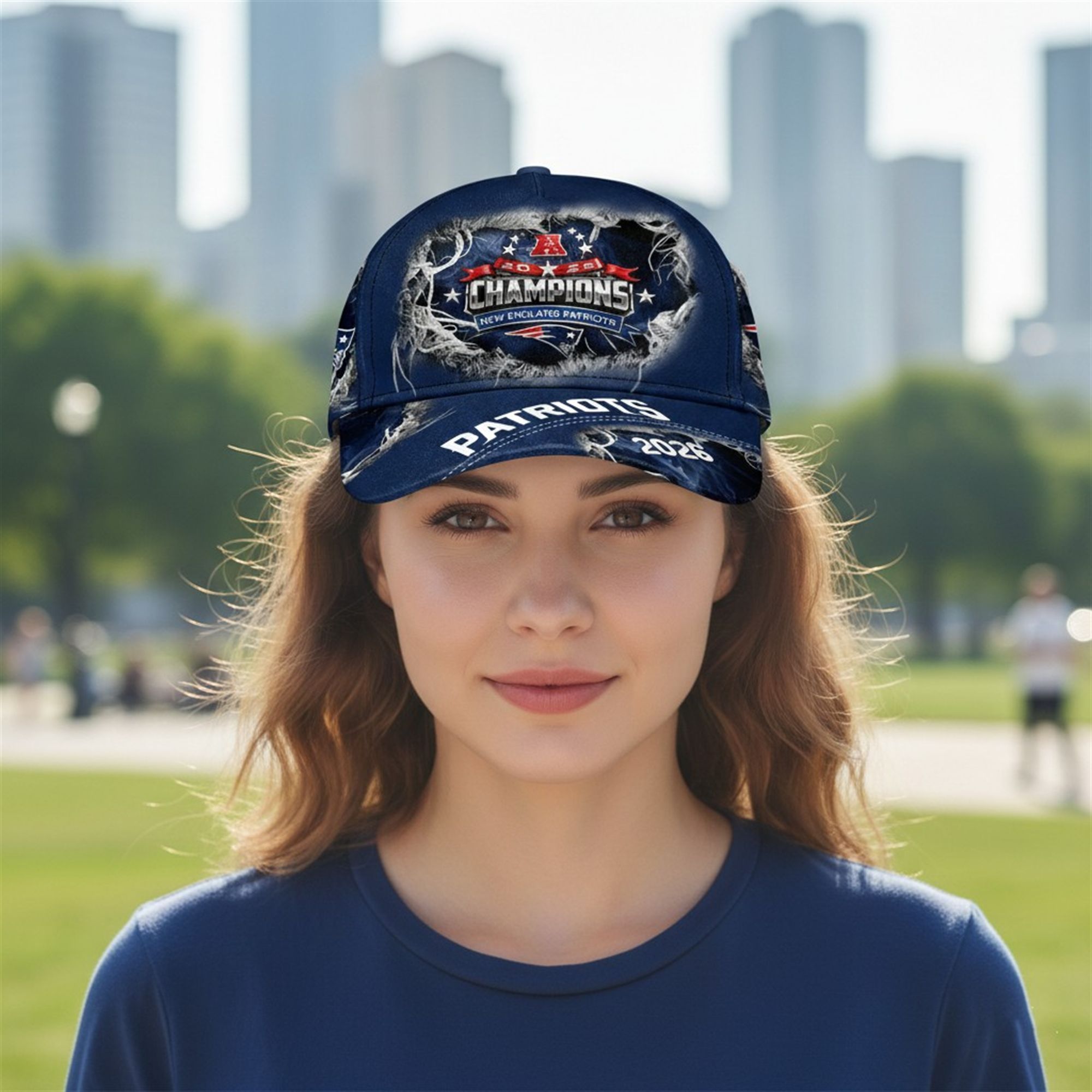 88 NE Patriots 2026 AFC Champions Cap 88 NE Patriots 2026 AFC Champions Cap