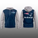 Coach Mike Vrabel Patriots T STRONG We All We Got Hoodie