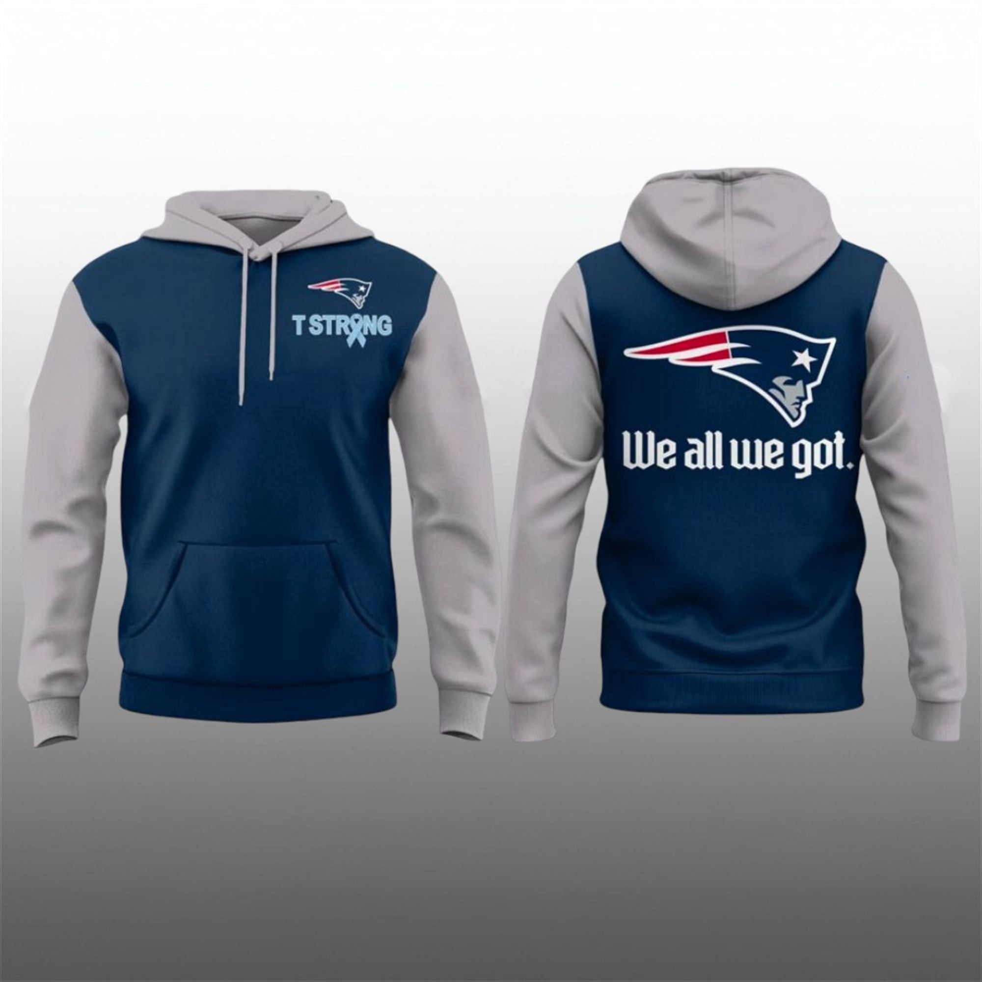 9 Coach Mike Vrabel Patriots T STRONG We All We Got Hoodie 9 Coach Mike Vrabel Patriots T STRONG We All We Got Hoodie