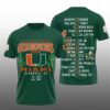 9 Hurricanes CFP Semifinal At The Vrbo Fiesta Bowl Champions 2026 Shirt