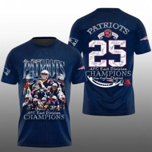 NE Patriots 2025 AFC East Division Champions Shirt
