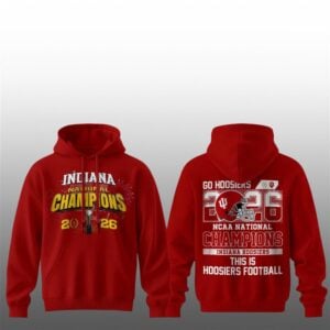 5 Indiana Hoosiers National Champions 2026 This Is Hoodiers Football Hoodie