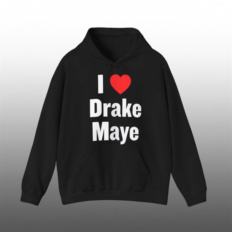 Ann Michael Maye I Love Drake Maye Hoodie 1