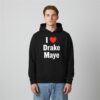Ann Michael Maye I Love Drake Maye Hoodie 2