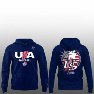 5 USA Baseball 2026 World Baseball Classic Hoodie