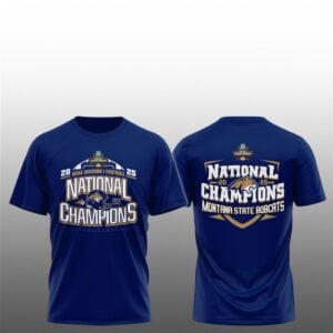 1 MSU Bobcats 2025 FCS Football National Champions Shirt