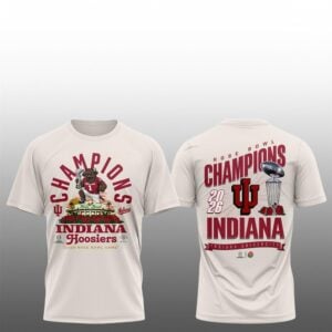 40 Hoosiers Bowl Game Champions 2026 Celebrating Shirt